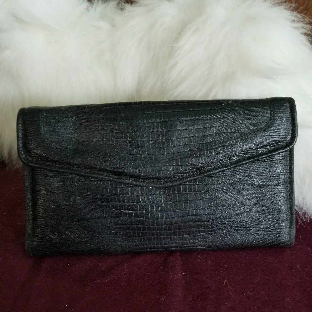 Baronet black leather wallet